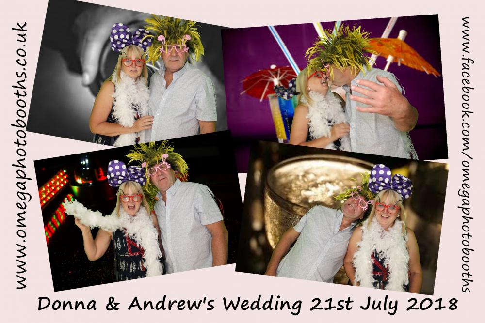 Donna & Andrew's Wedding | View more photos from the event at gallery.omegaphotobooths.co.uk/u/Omega-Photobooths/Donna-Andrews-Wedding